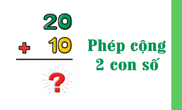Cộng 2 con số